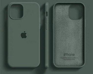 Μοντέρνα θήκη σιλικόνης για iPhone σε πολλά χρώματα