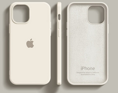 Μοντέρνα θήκη σιλικόνης για iPhone σε πολλά χρώματα