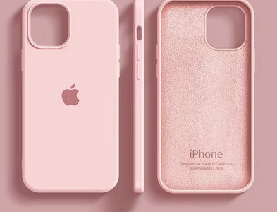 Μοντέρνα θήκη σιλικόνης για iPhone σε πολλά χρώματα
