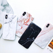 Marmorefektiga iPhone mobiiltelefoni ümbris