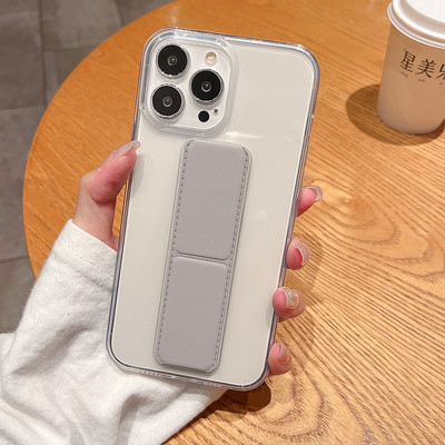 Átlátszó szilikon tok iPhone-hoz 3D elemmel