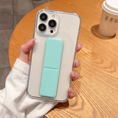 Átlátszó szilikon tok iPhone-hoz 3D elemmel