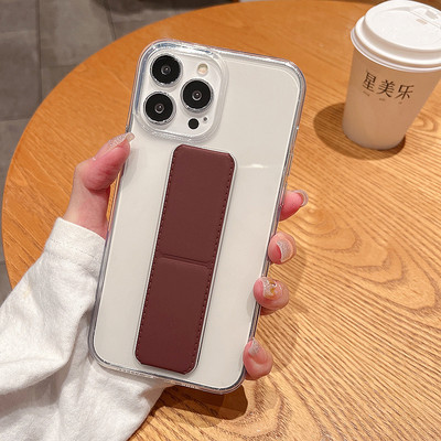 Átlátszó szilikon tok iPhone-hoz 3D elemmel