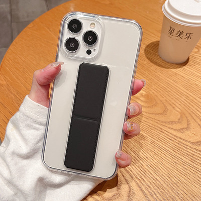Átlátszó szilikon tok iPhone-hoz 3D elemmel