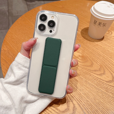 Átlátszó szilikon tok iPhone-hoz 3D elemmel