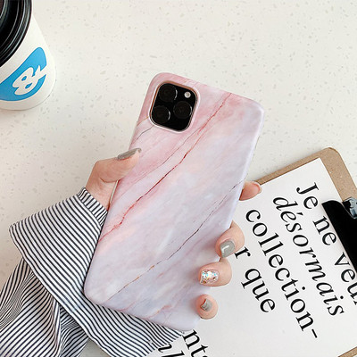 Marmorist efektiga silikooniga iPhone ümbris