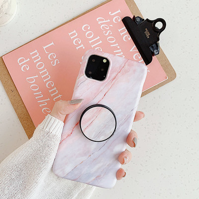 Husa din silicon cu efect de marmura - potrivita pentru iPhone