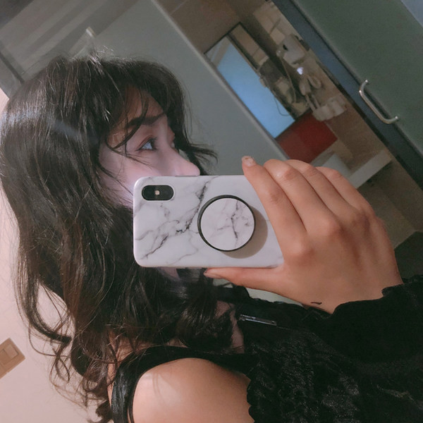 Θήκη σιλικόνης με μαρμάρινο εφέ - κατάλληλη για iPhone