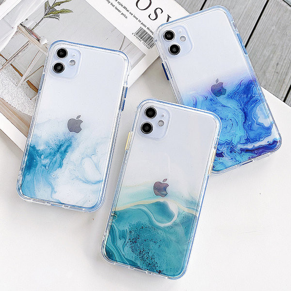 Θήκη σιλικόνης για iPhone σε ιριδίζοντα χρώματα