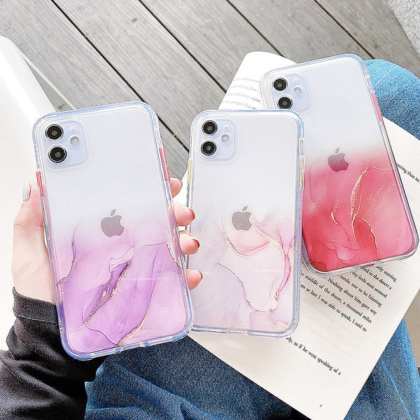 Θήκη σιλικόνης για iPhone σε ιριδίζοντα χρώματα