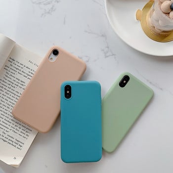 Едноцветен силиконов калъф за iPhone