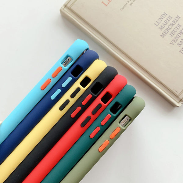 Husa din silicon pentru iPhone cu inel metalic