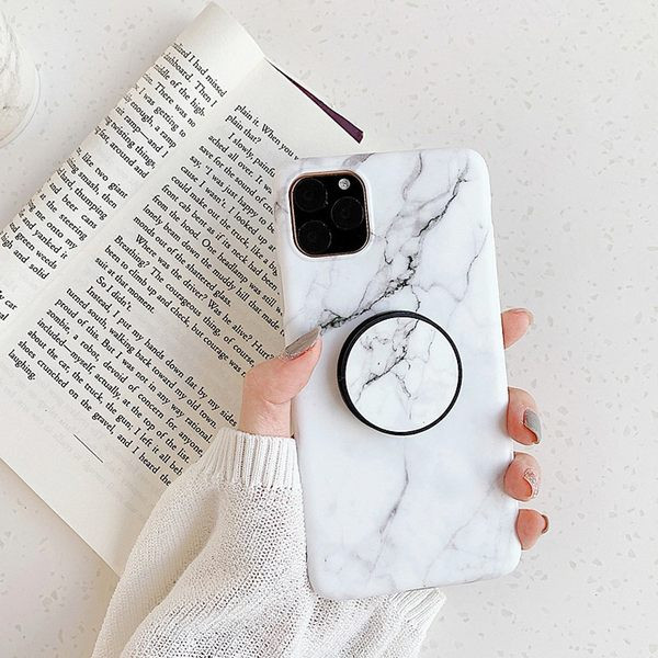 Θήκη σιλικόνης με μαρμάρινο εφέ για κινητό τηλέφωνο iPhone