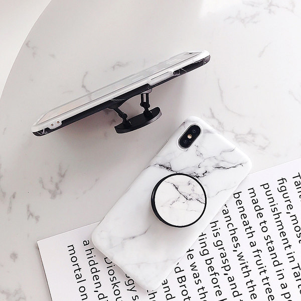 Θήκη σιλικόνης με μαρμάρινο εφέ για κινητό τηλέφωνο iPhone