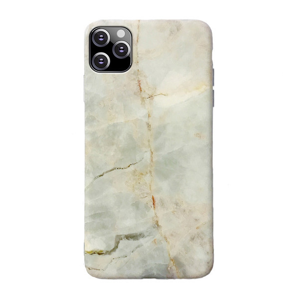 Marmorefektiga ja sillerdavate värvidega silikoonümbris iPhone`ile
