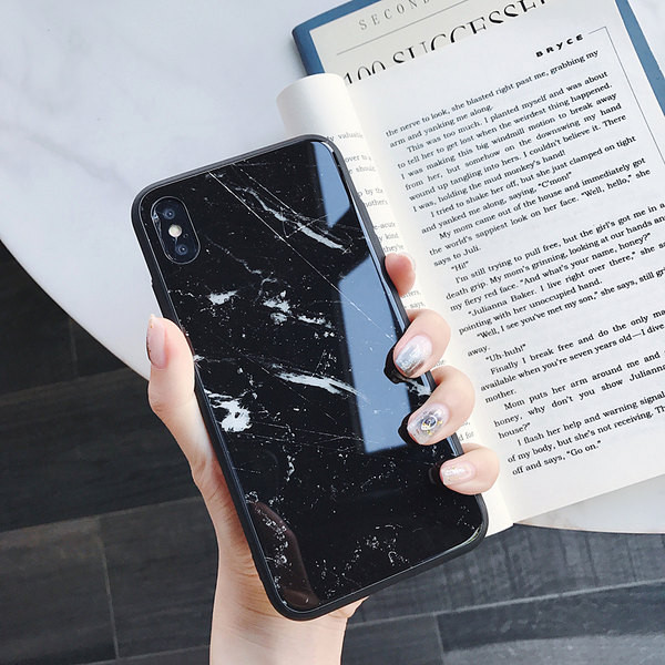 Θήκη σιλικόνης με μαρμάρινο εφέ για iphone