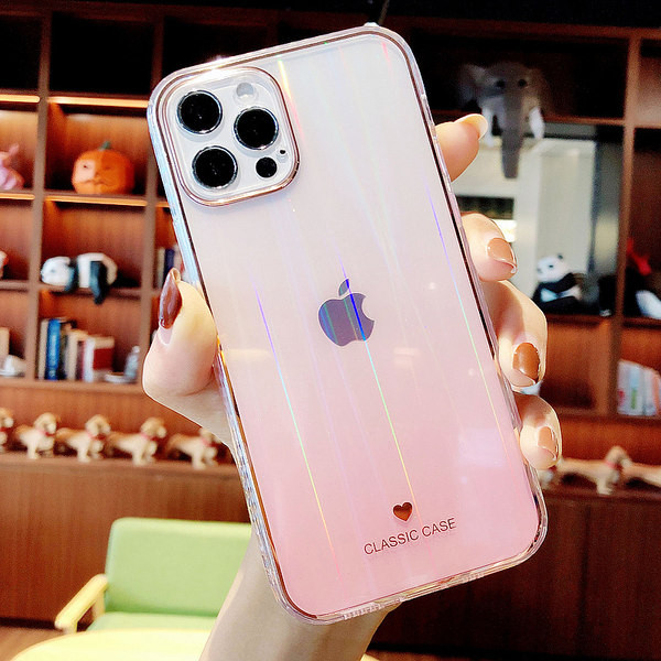 Silikoonist ümbris iPhone`ile sillerdavates värvides