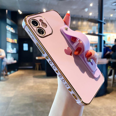 Silikoonist ümbris iPhone`ile südamega tagaküljel