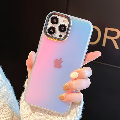 Särava efektiga silikoonümbris iphone`ile