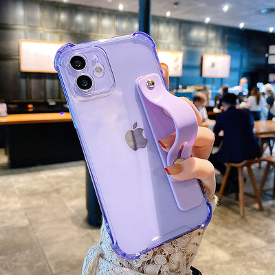 Ühevärviline silikoonist ümbris iPhone`ile