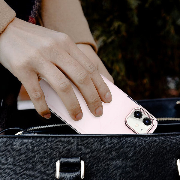 Maska sa efektom mramora za iPhone-silikonska