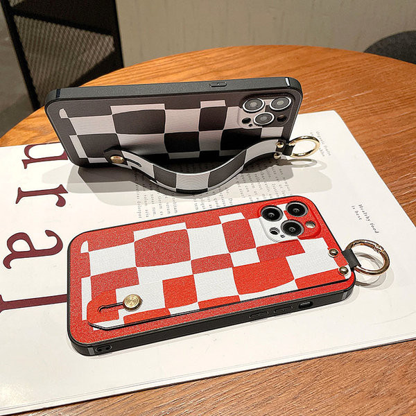 Silikonska četvrtasta maska s metalnim prstenom za iPhone