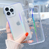 Átlátszó szilikon tok iPhone-hoz