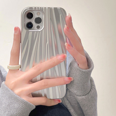 Силиконов огледален калъф за iPhone