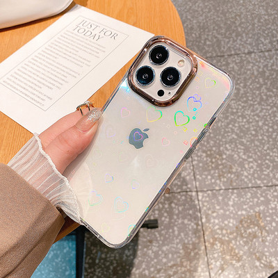 Läbipaistev lilledega silikoonümbris – sobib iPhone`ile
