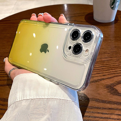 Silikoonist ümbris sillerdavates värvides iPhone`ile