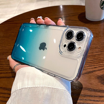 Silikoonist ümbris sillerdavates värvides iPhone`ile