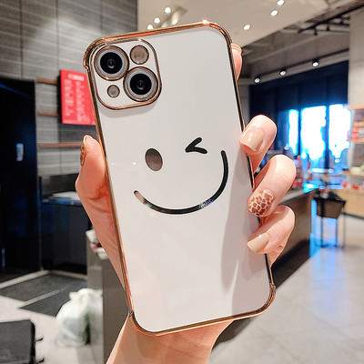 Silikonska maska za iPhone sa nasmijanim licem