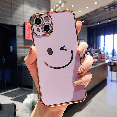 Silikonska maska za iPhone sa nasmijanim licem