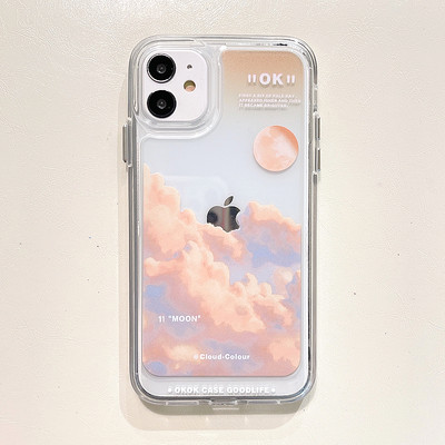 Värviline silikoonist ümbris iPhone`ile