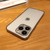 Tavaline silikoonist läbipaistev ümbris iPhone`ile