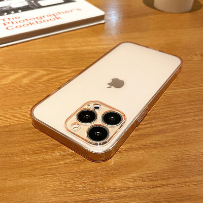 Tavaline silikoonist läbipaistev ümbris iPhone`ile
