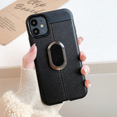 Θήκη σιλικόνης με μεταλλικό κρίκο για iPhone