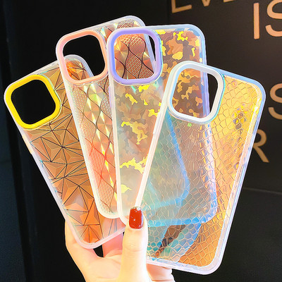 Цветен силиконов калъф за iPhone