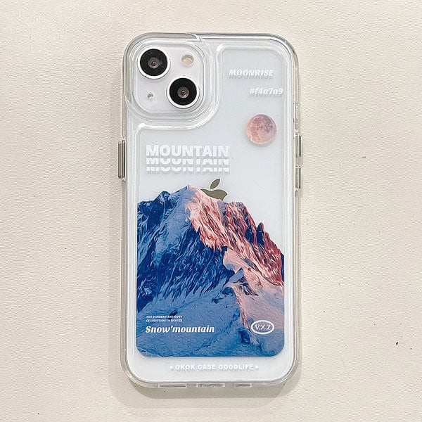 Husă din silicon rezistentă la cădere cu imprimeu color pentru iPhone