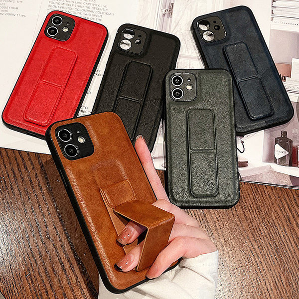 Νέο μοντέλο δερμάτινη θήκη με βάση για iPhone