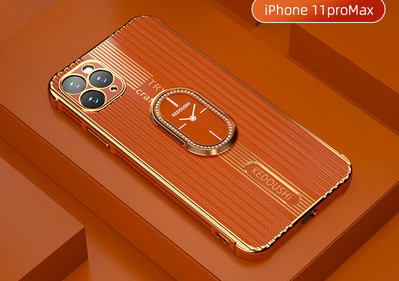 Θήκη σιλικόνης για Iphone με αναλογικό ρολόι στο πίσω μέρος