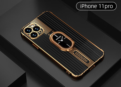 Θήκη σιλικόνης για Iphone με αναλογικό ρολόι στο πίσω μέρος