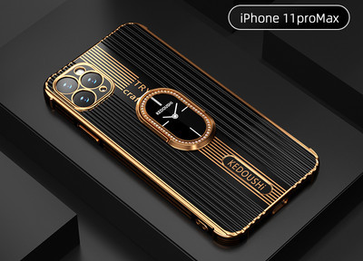 Θήκη σιλικόνης για Iphone με αναλογικό ρολόι στο πίσω μέρος