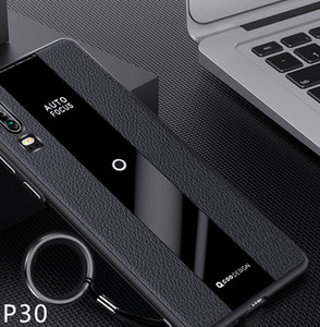 Silikoonist ümbris Huawei P30 ja P30Pro jaoks, mille tagaküljel on analoogkell