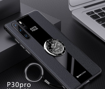 Silikoonist ümbris Huawei P30 ja P30Pro jaoks, mille tagaküljel on analoogkell