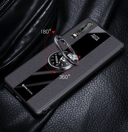 Silikoonist ümbris Huawei P30 ja P30Pro jaoks, mille tagaküljel on analoogkell