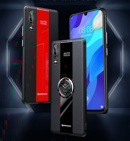 Silikoonist ümbris Huawei P30 ja P30Pro jaoks, mille tagaküljel on analoogkell