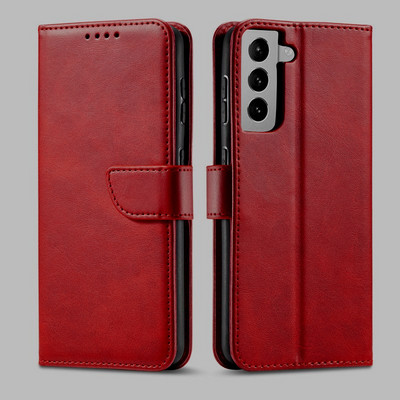 Кожен калъф тип тефтер подходящ за Samsung S21 и S21ultra