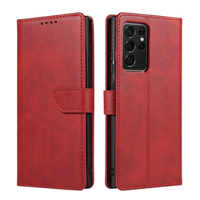 Кожен калъф тип тефтер подходящ за Samsung S21 и S21ultra