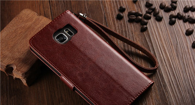 Nahast sülearvutikott Samsung S6 EDGE+ jaoks